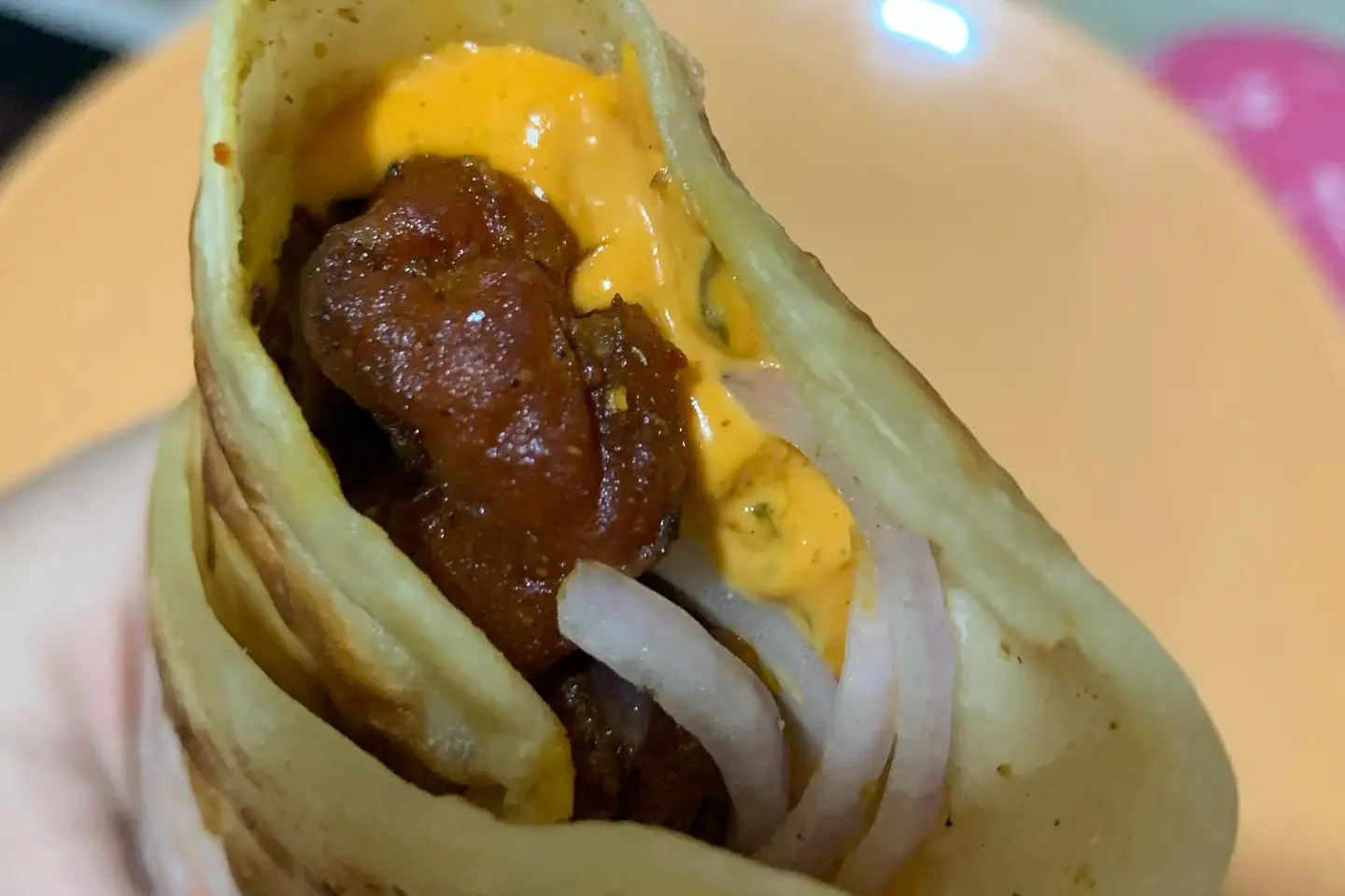 Chilli Mushroom Roll