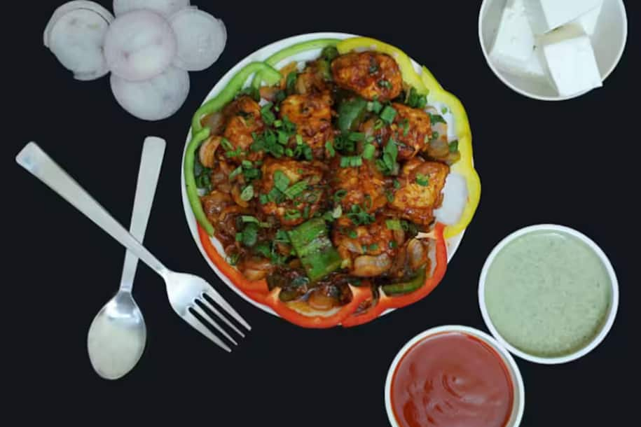 Chilli Paneer Dry