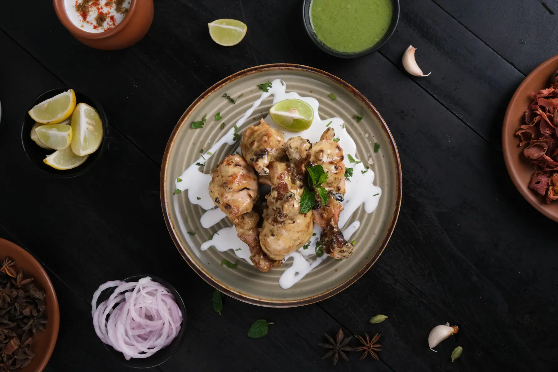 Afghani Chicken Tangdi