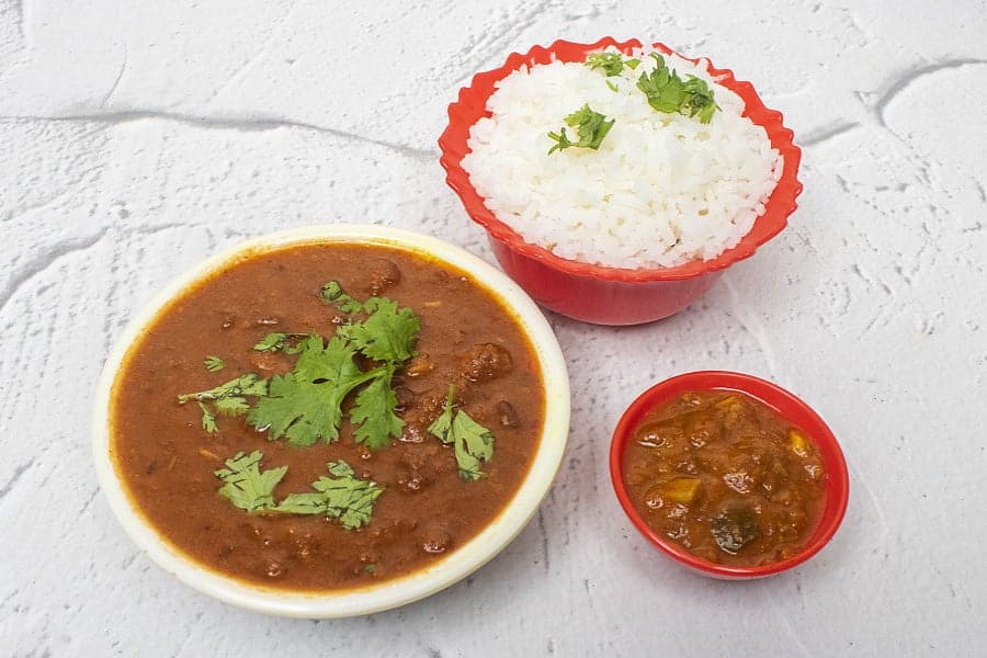 Rajma Chawal - Served 1