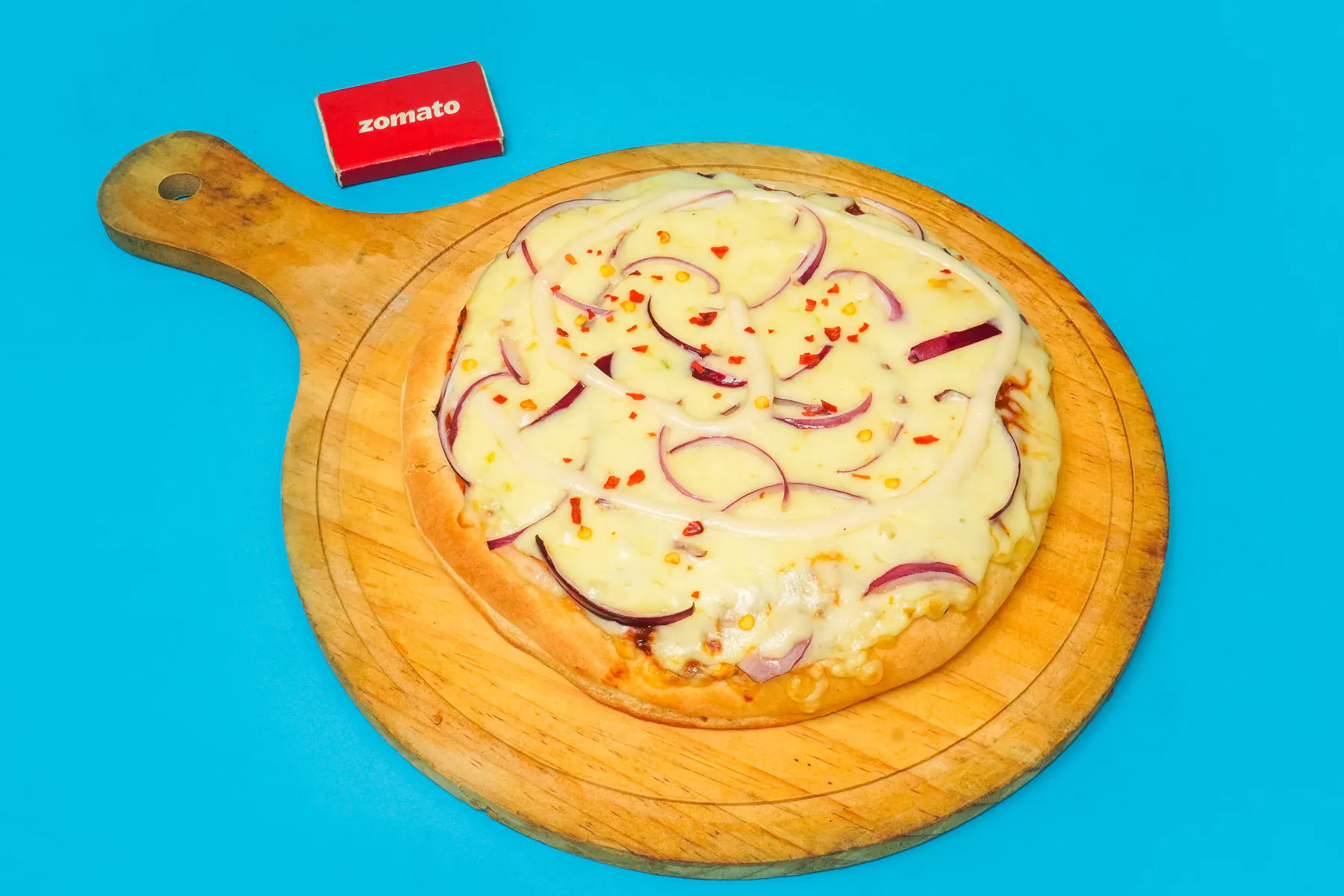 Onion Cheese Pizza [medium, 8 Inches]