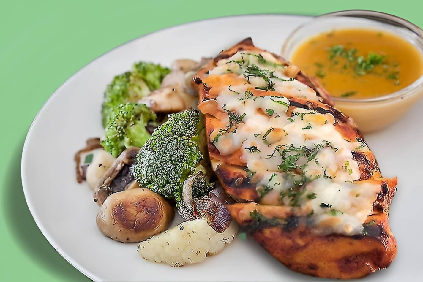 Keto Cheesy Chicken Steak
