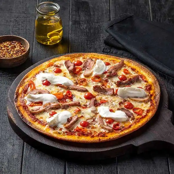Smoky Spicy | Buratta & Chicken Pizza_NY