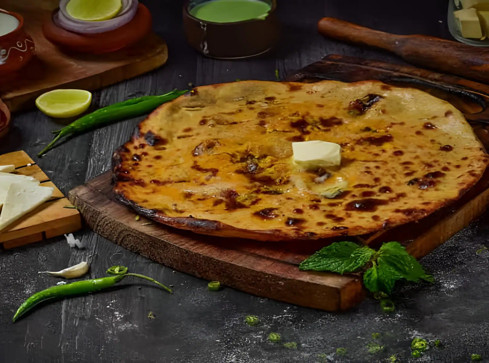 Special Paneer Naan