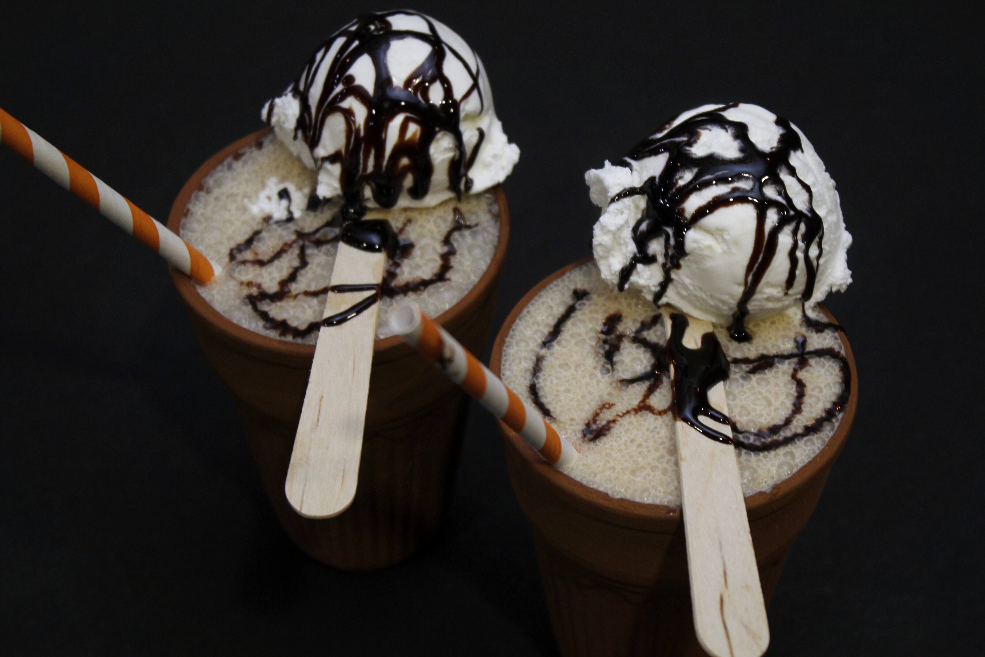 Cold Coffee With Ice Cream