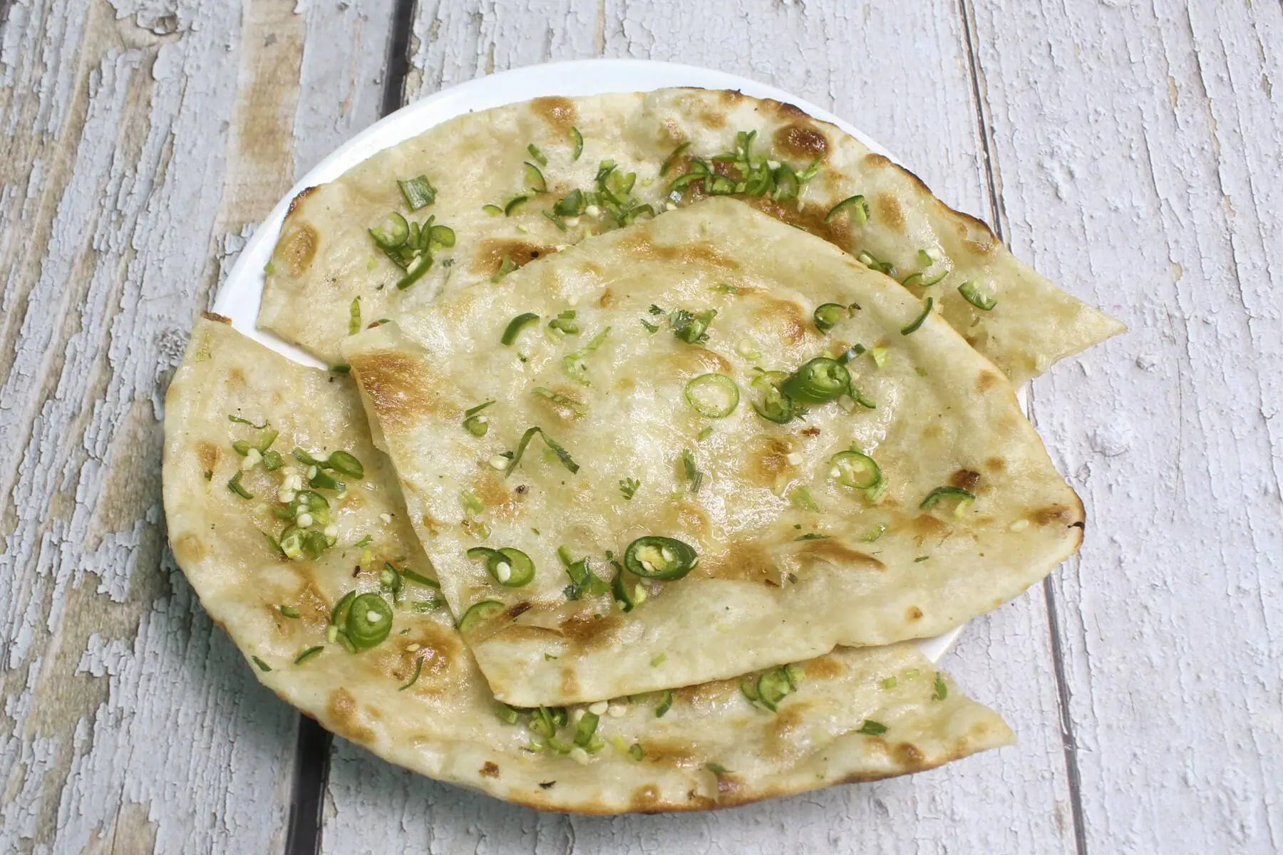 Green Chilli Naan