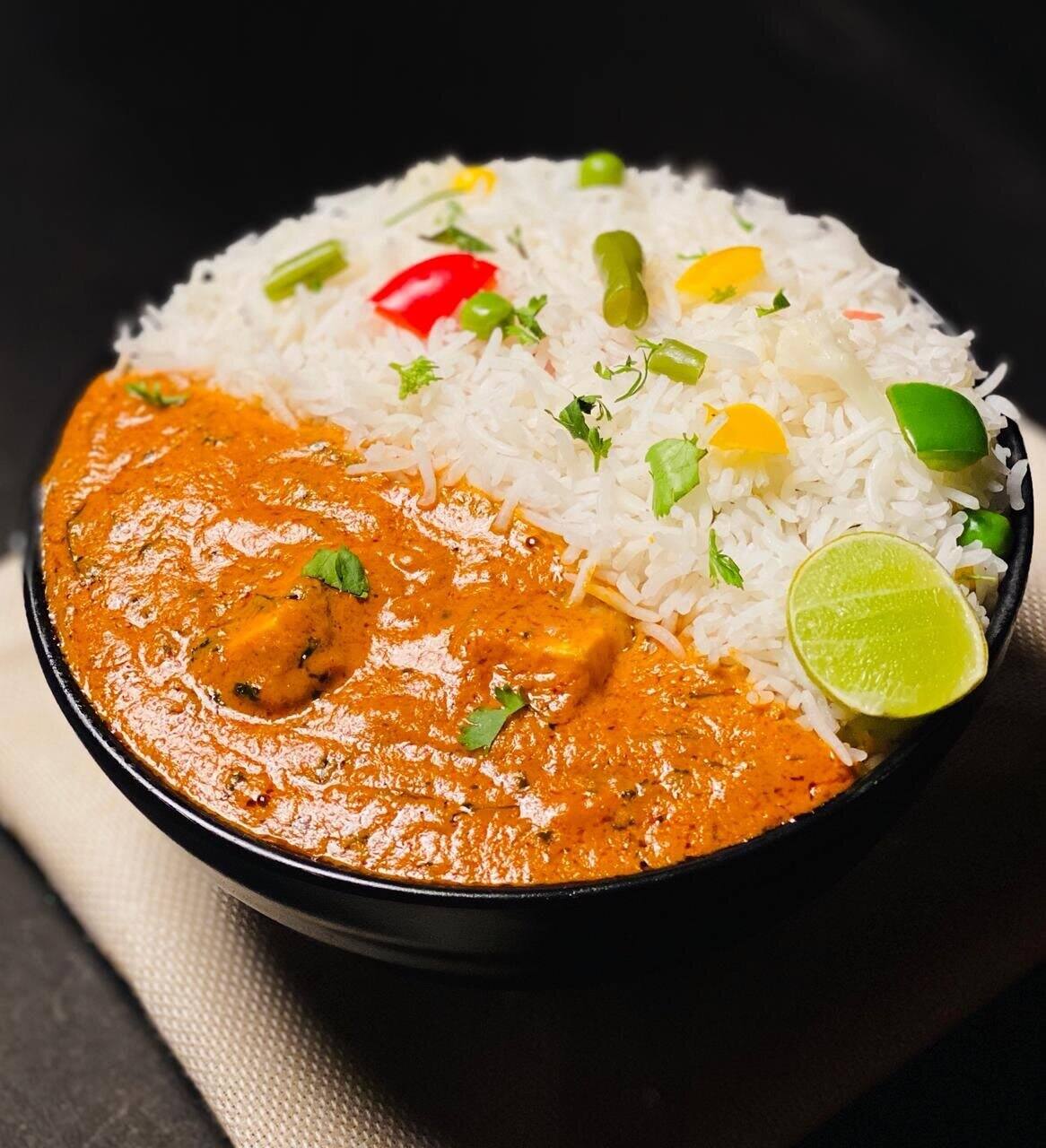 Kadai Paneer Rice Bowl