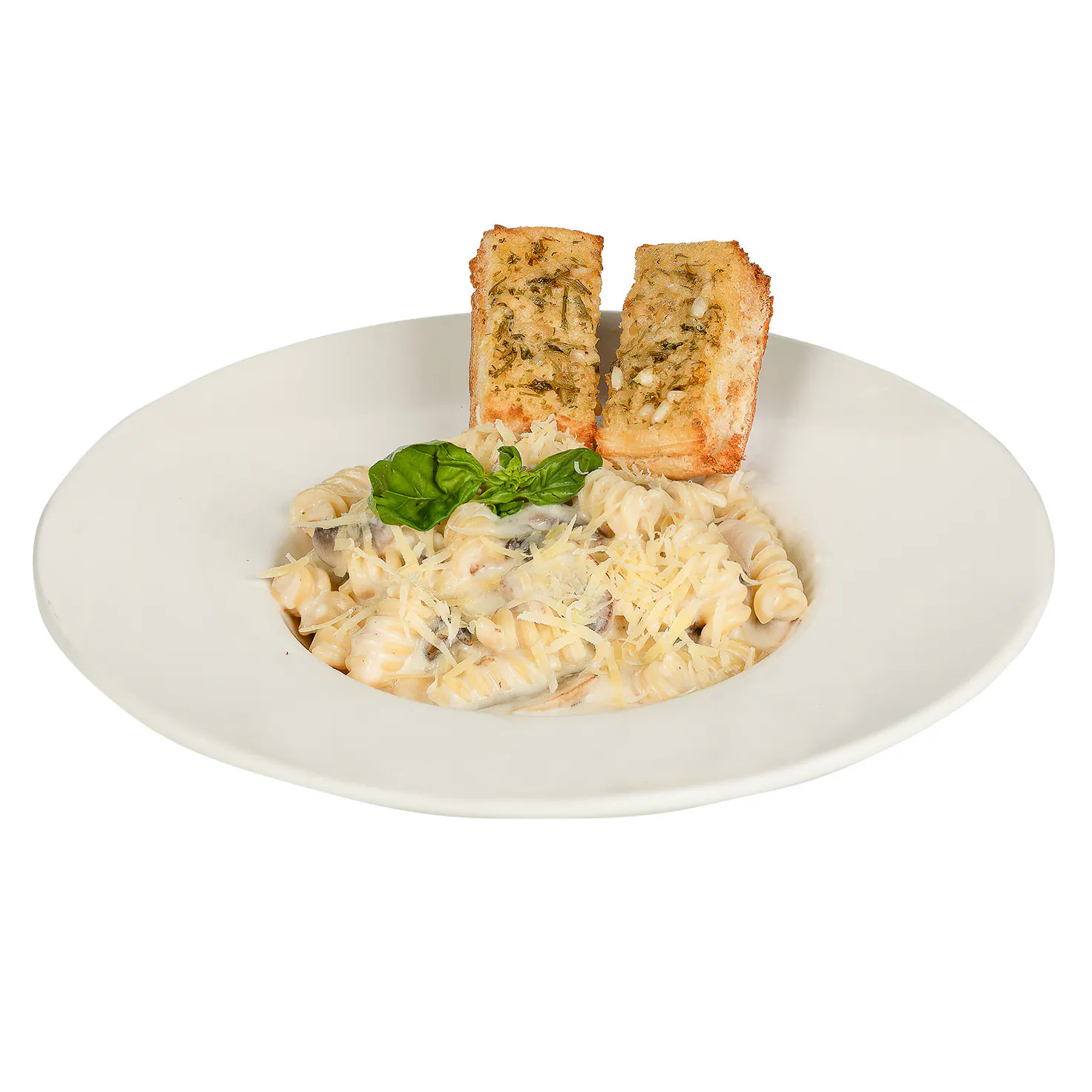 Fusilli Alfredo Veg Pasta