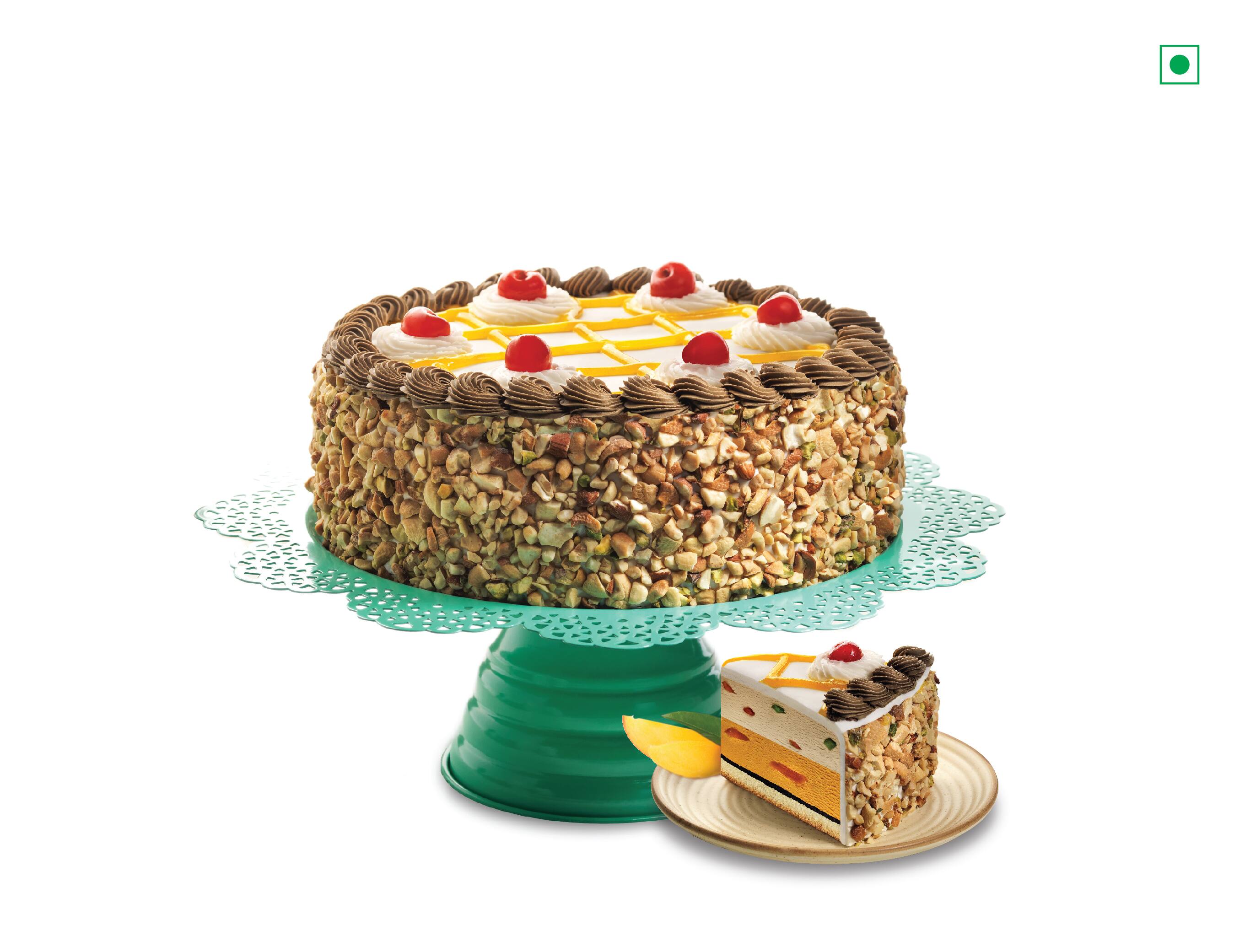 Mango Flesta Ice Cream Cake