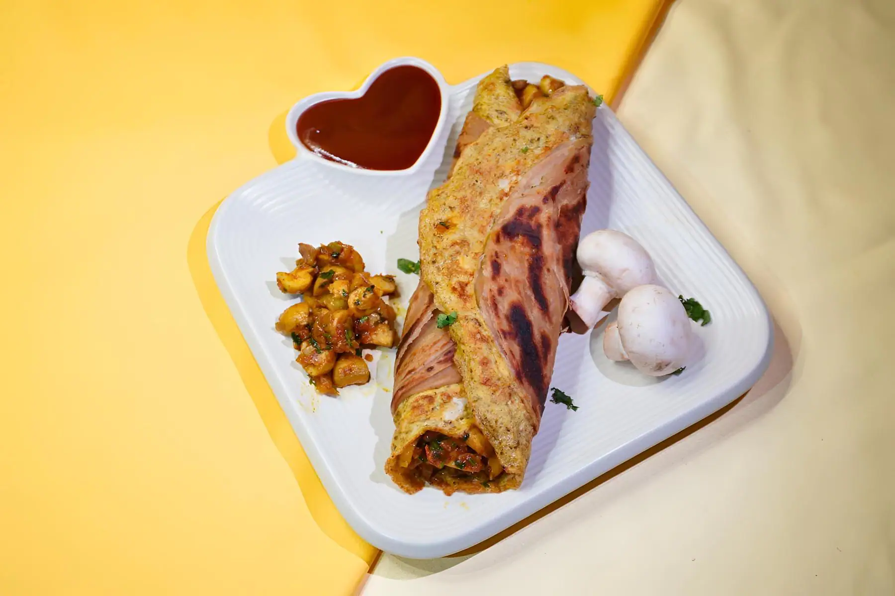 Babulal Ka Egg Mushroom Role