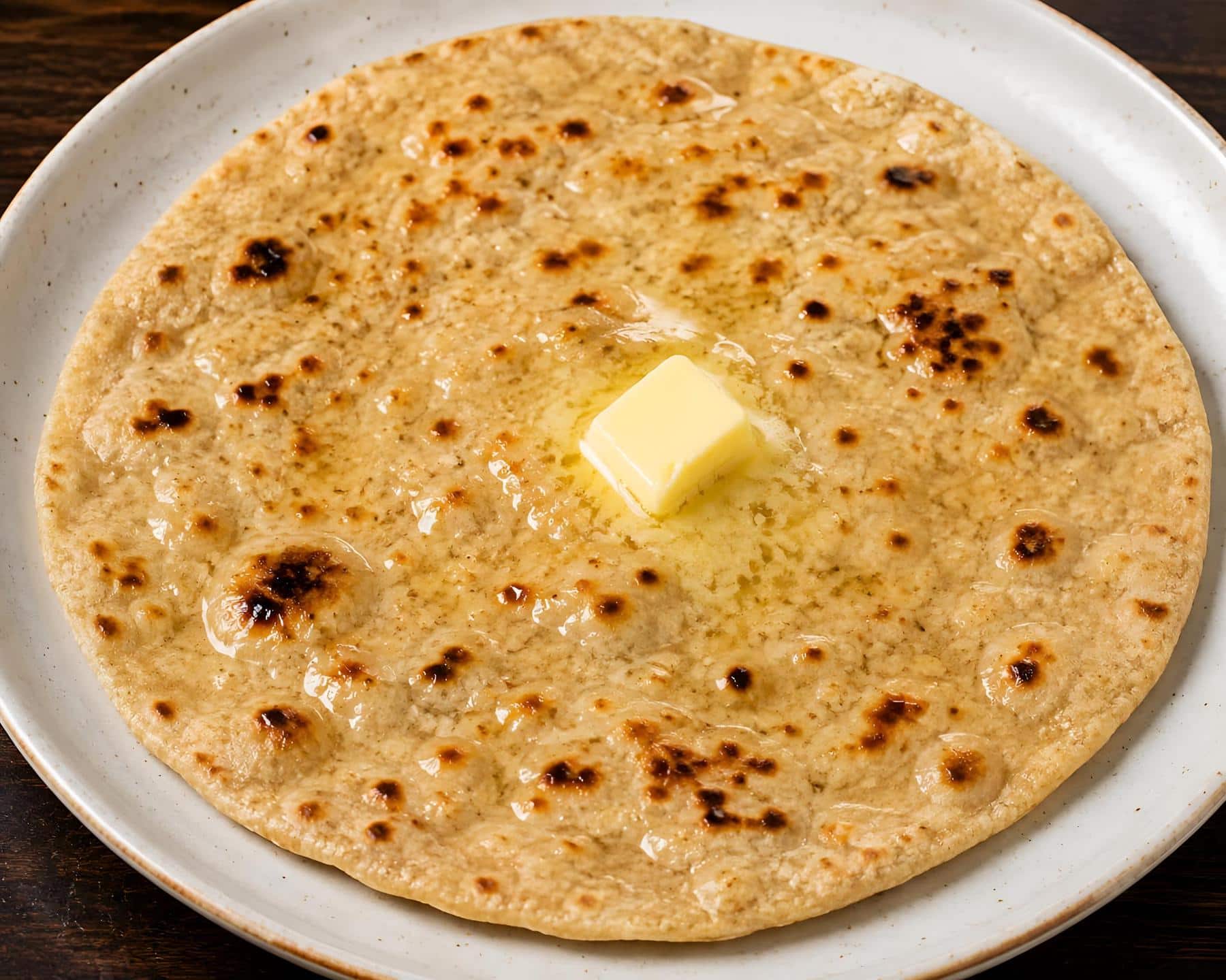 Tawa Roti with Butter
