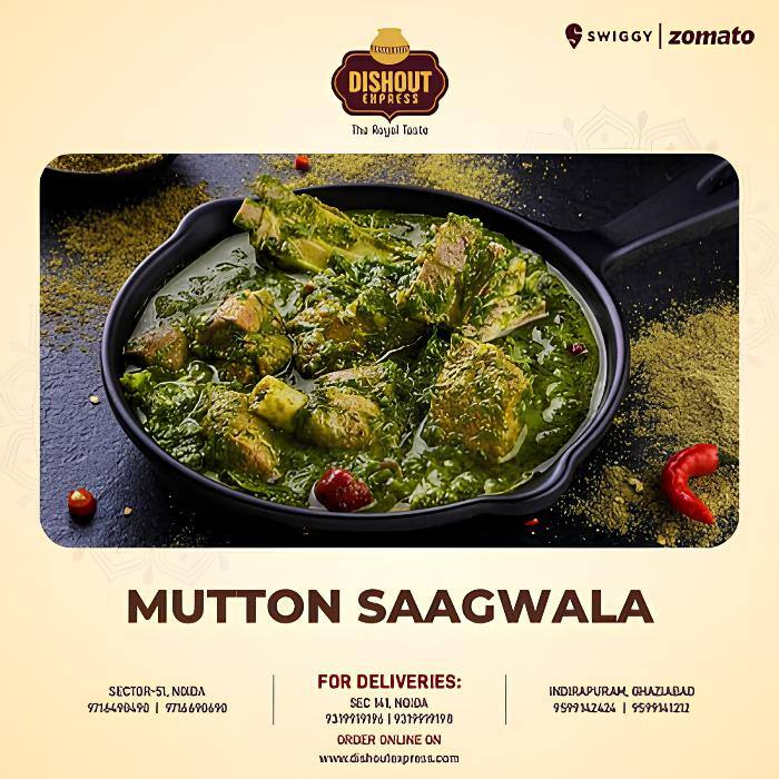 Mutton Saag Wala