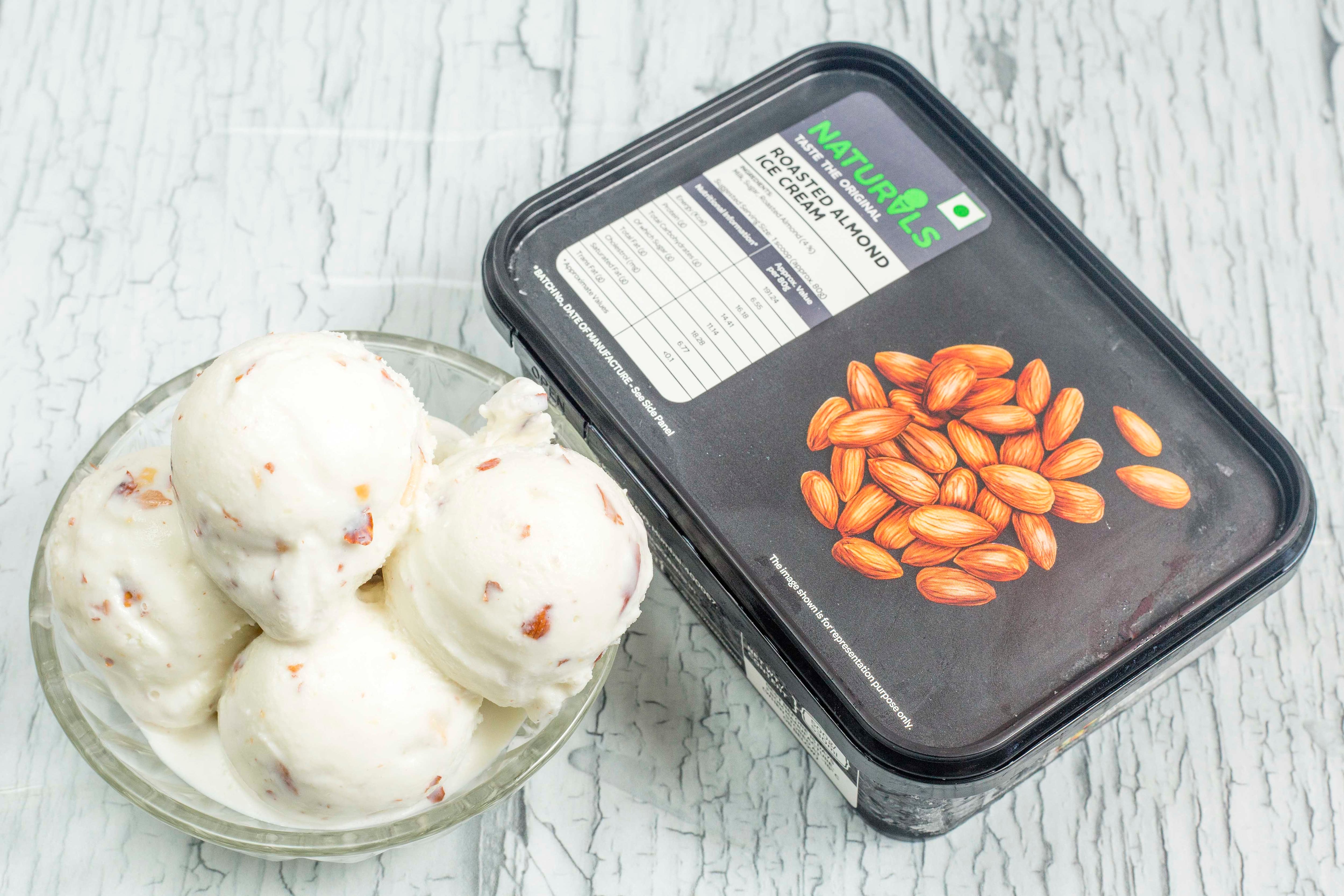 naturals ice cream box