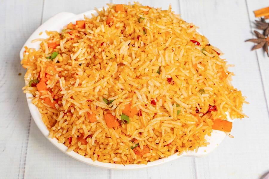 Veg Schezwan Fried Rice