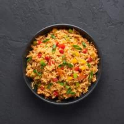 Veg Singapore Fried Rice