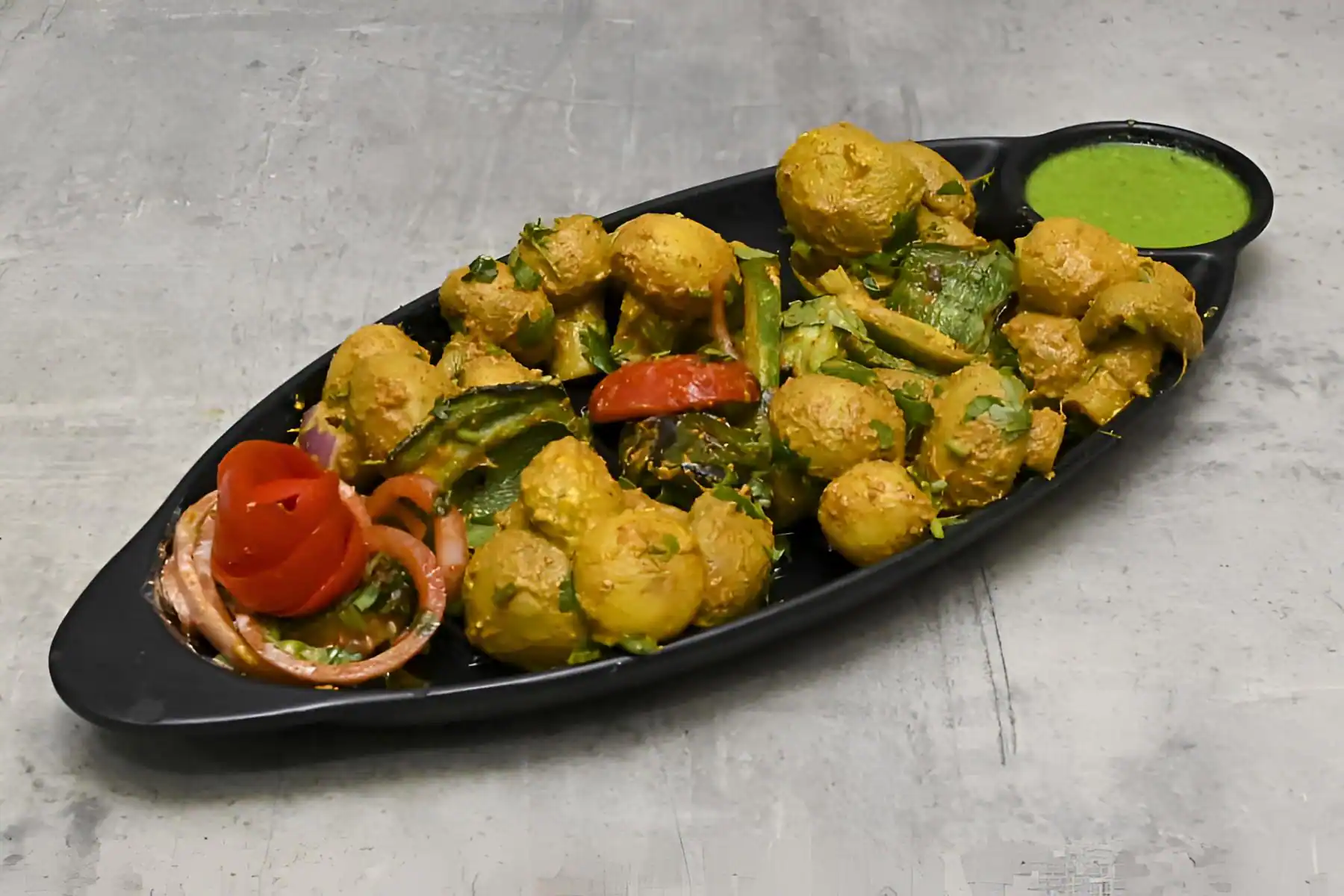 Tandoori Mushroom Tikka
