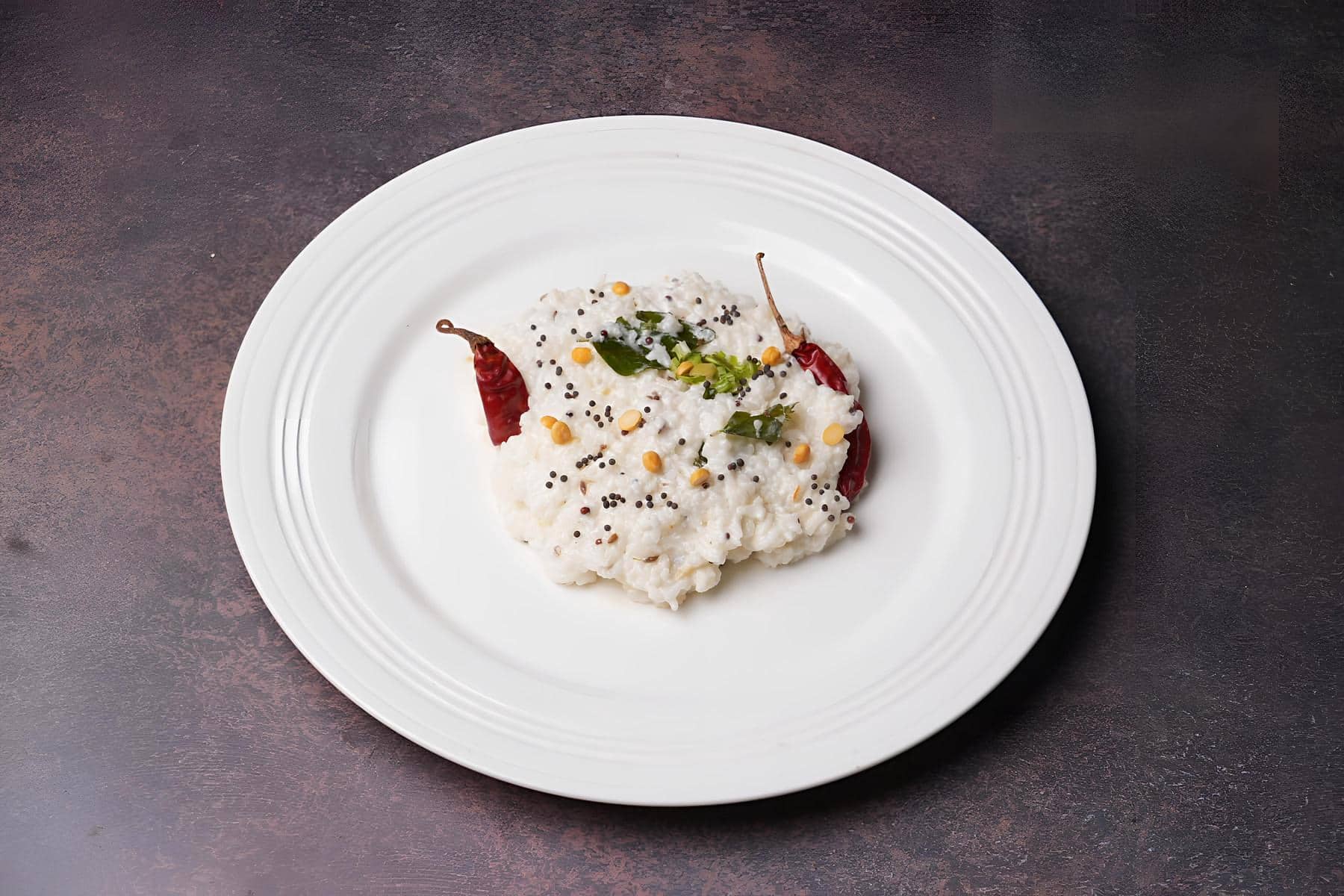 Curd Rice. Serves 1