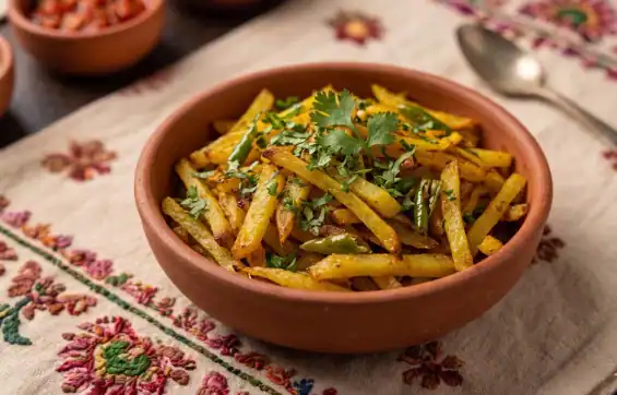 Aloo Bhujia (Dry Sabji)