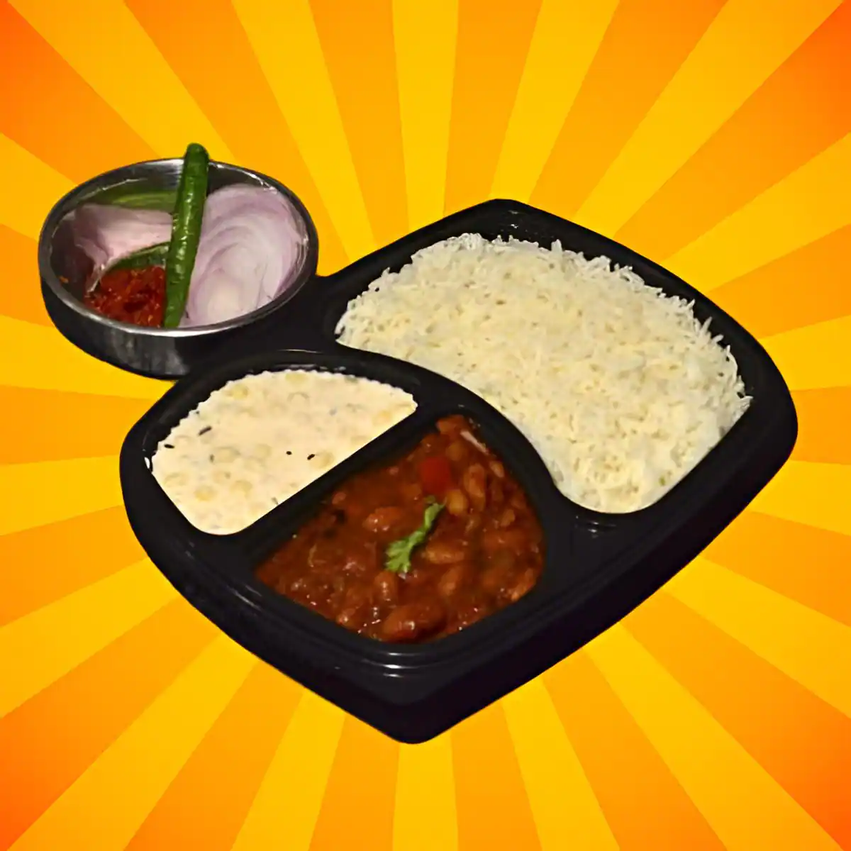 Rajma With Rice