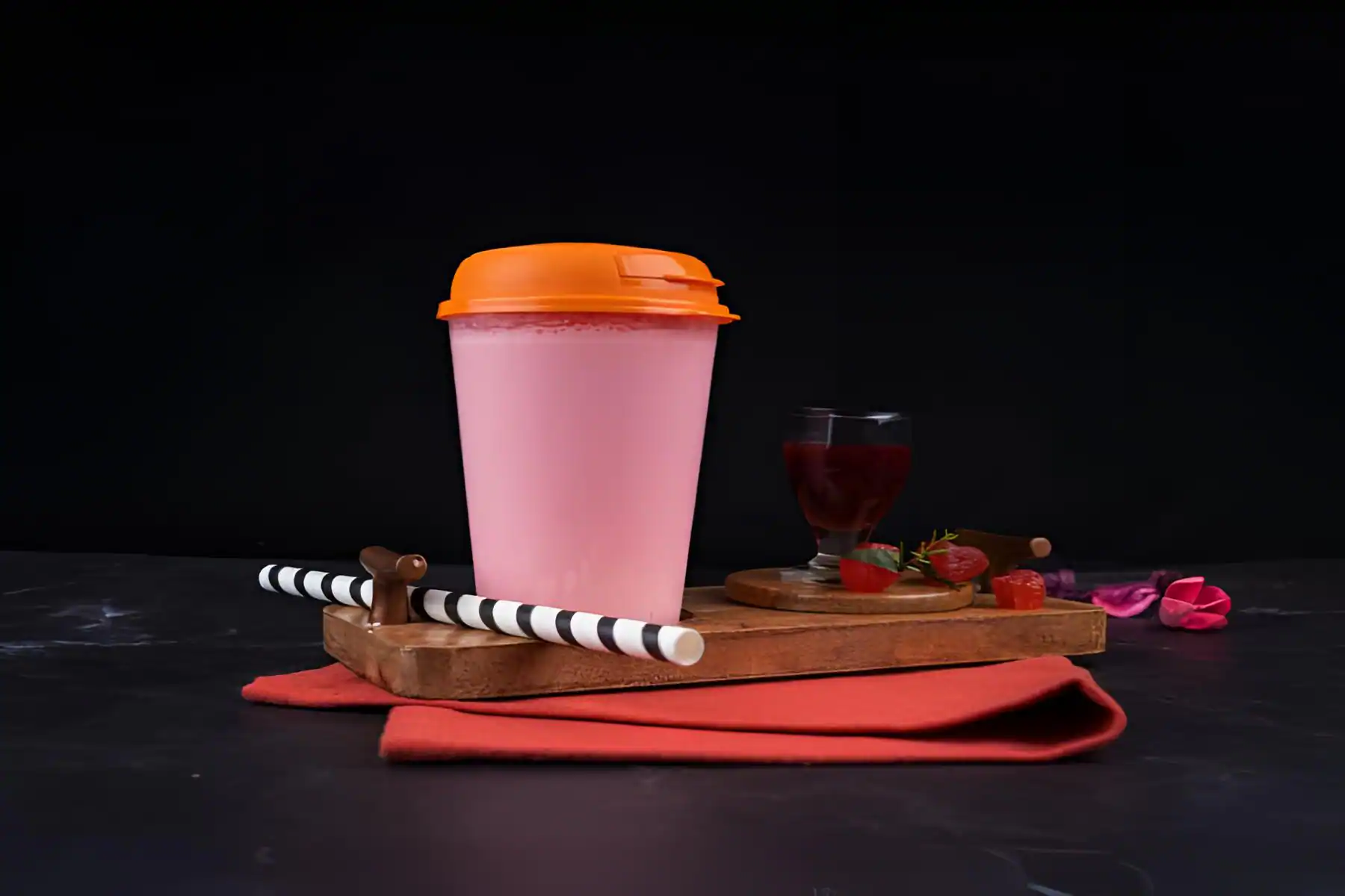 Garden Fresh Strawberry Shake