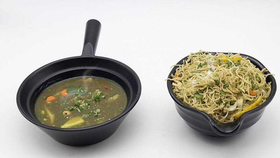 Veg Coriander Pot Noodles