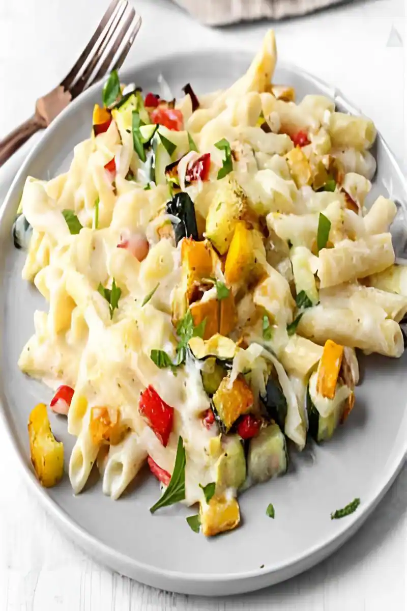 Veg Mix Cream Pasta