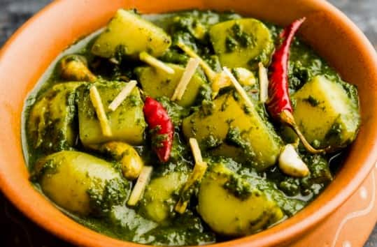 Aloo Palak