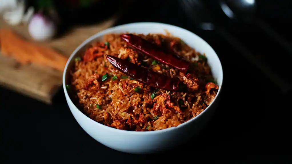 Egg Schezwan Fried Rice