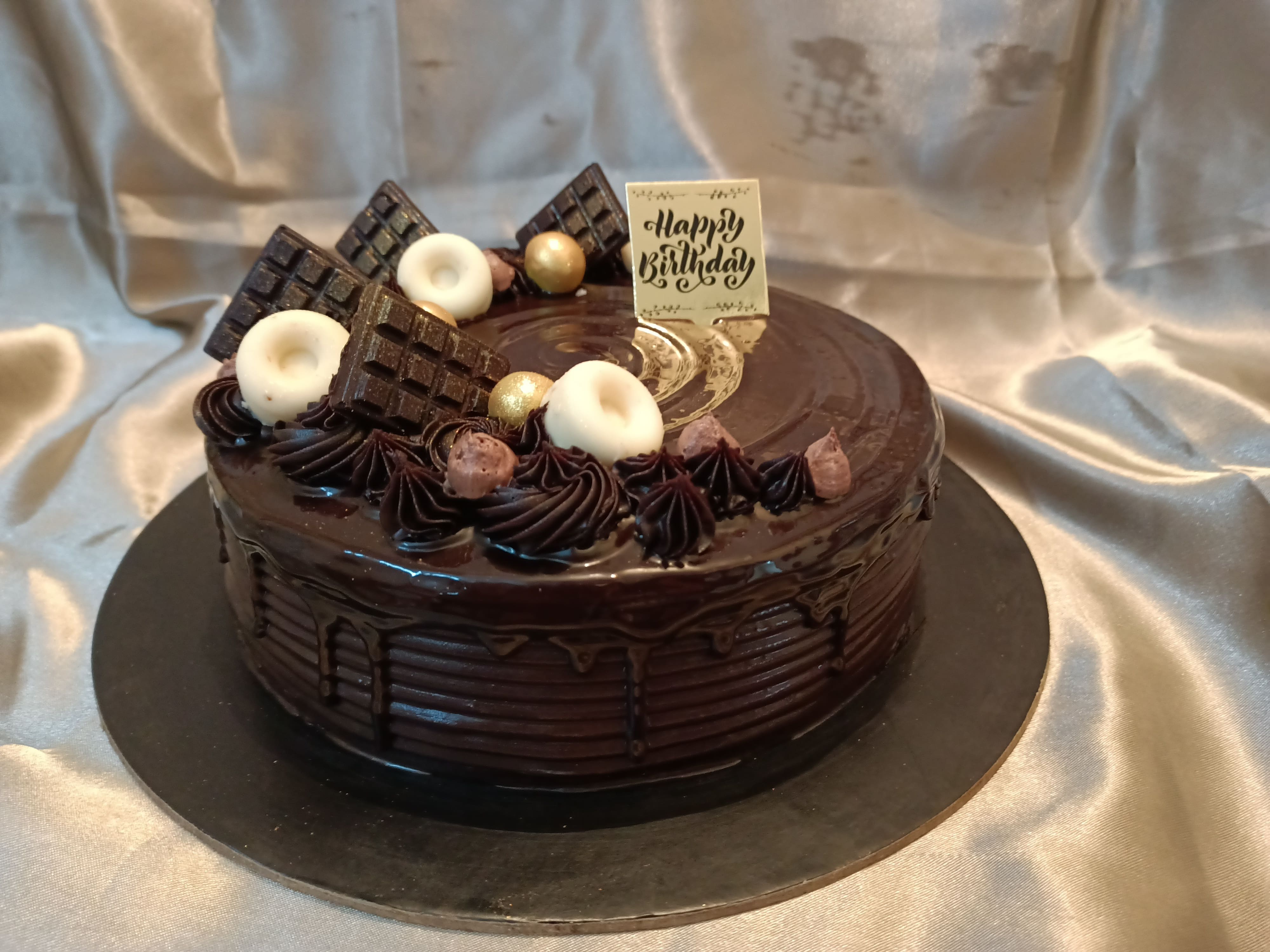 Chocolate Truffle Cake Recipe |Chocolate Cake Recipe |Dark Chocolate Cake  Design - YouTube