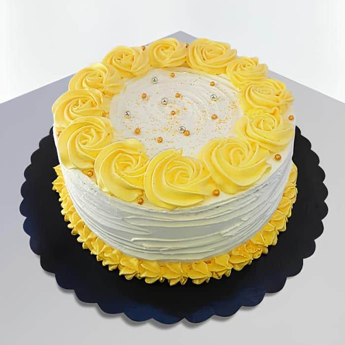 Mango Kulfi Cake – Merak Cakes