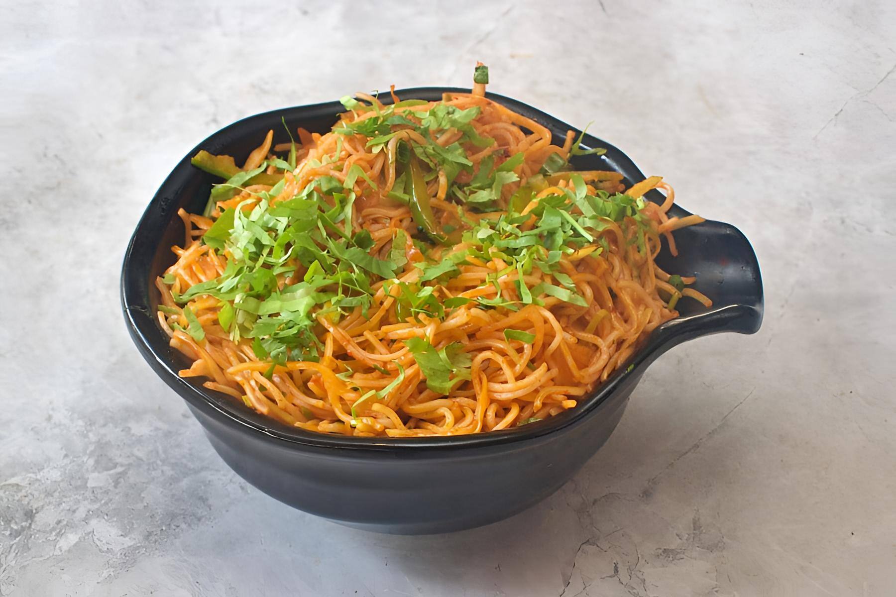 Veg Chilli Coriander Noodles