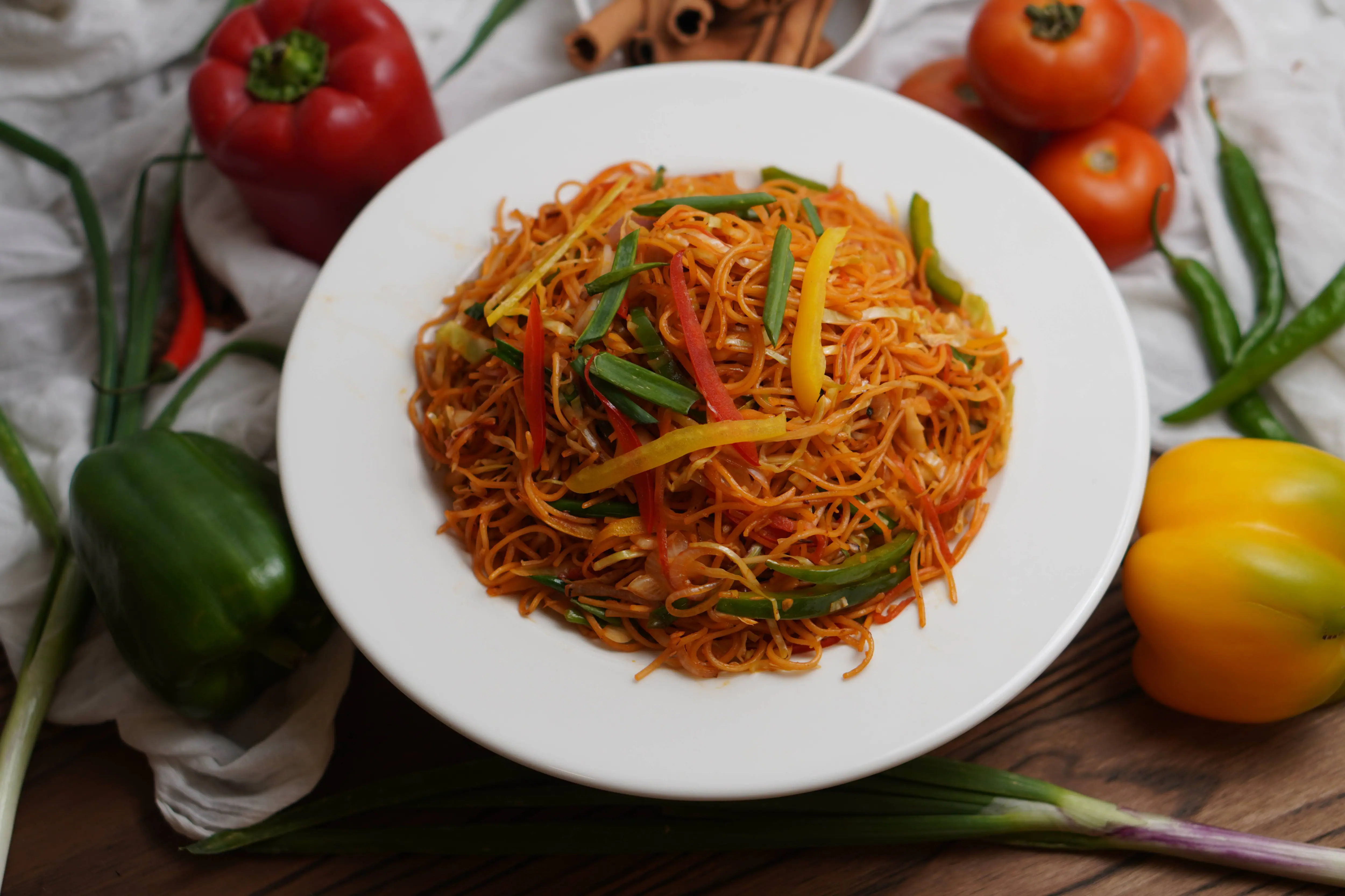 Veg Chilli Garlic Noodles