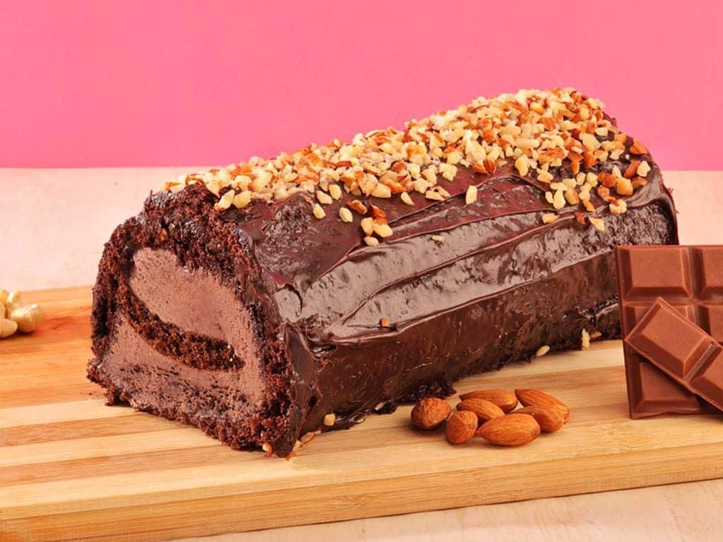 Roll Cake Slice Baskin Robbins | Full Size PNG Download | SeekPNG