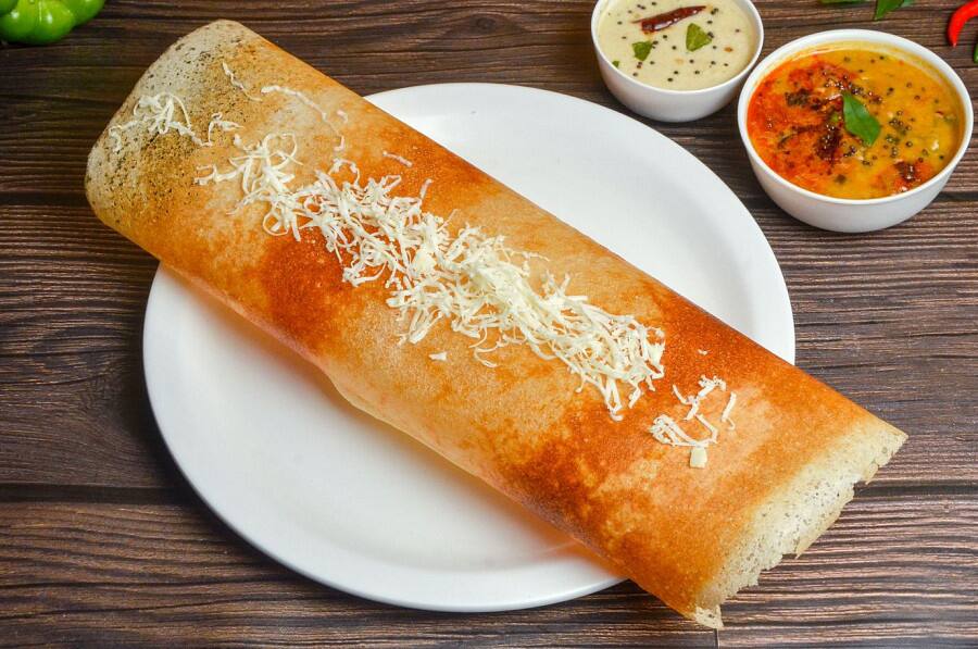 Cheese Peri Peri Masala Dosa