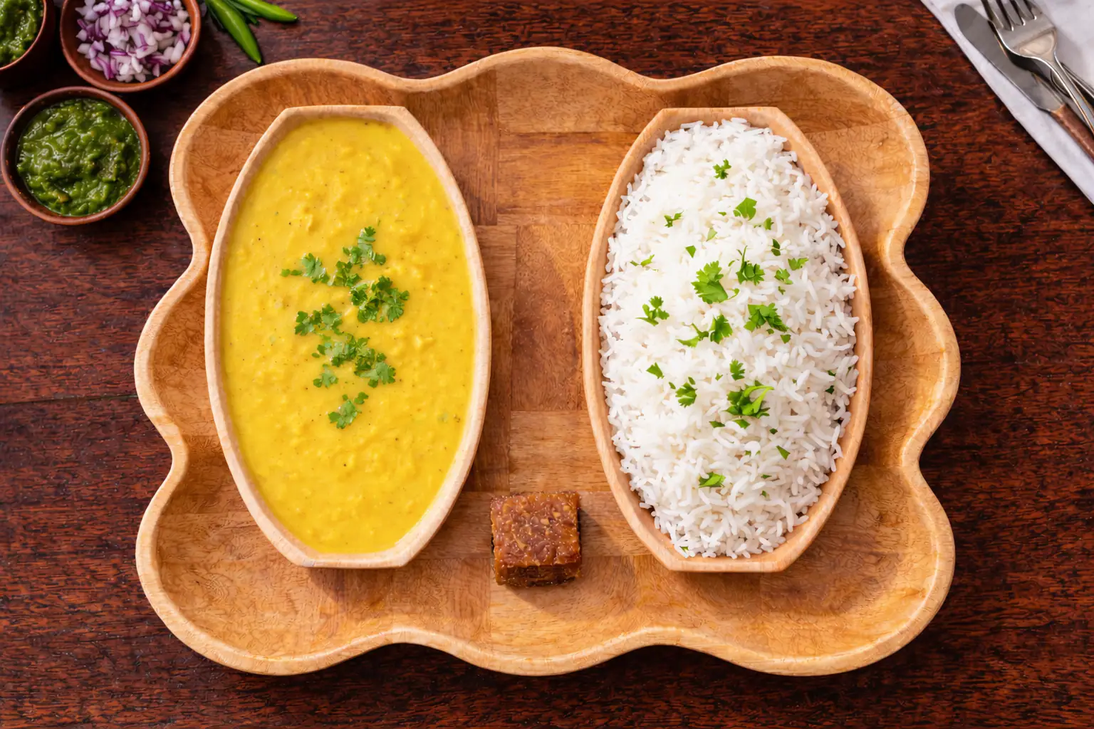 Simple Arhar Dal Chawal