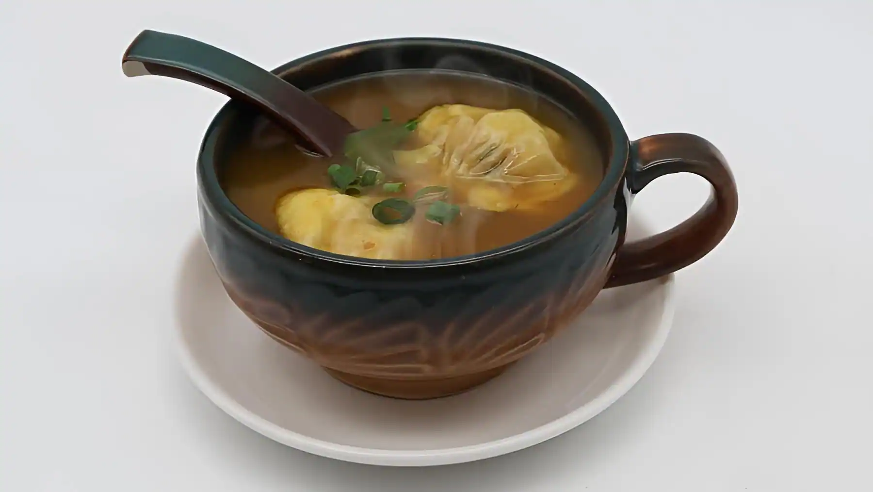 Veg Dumpling Delight Soup
