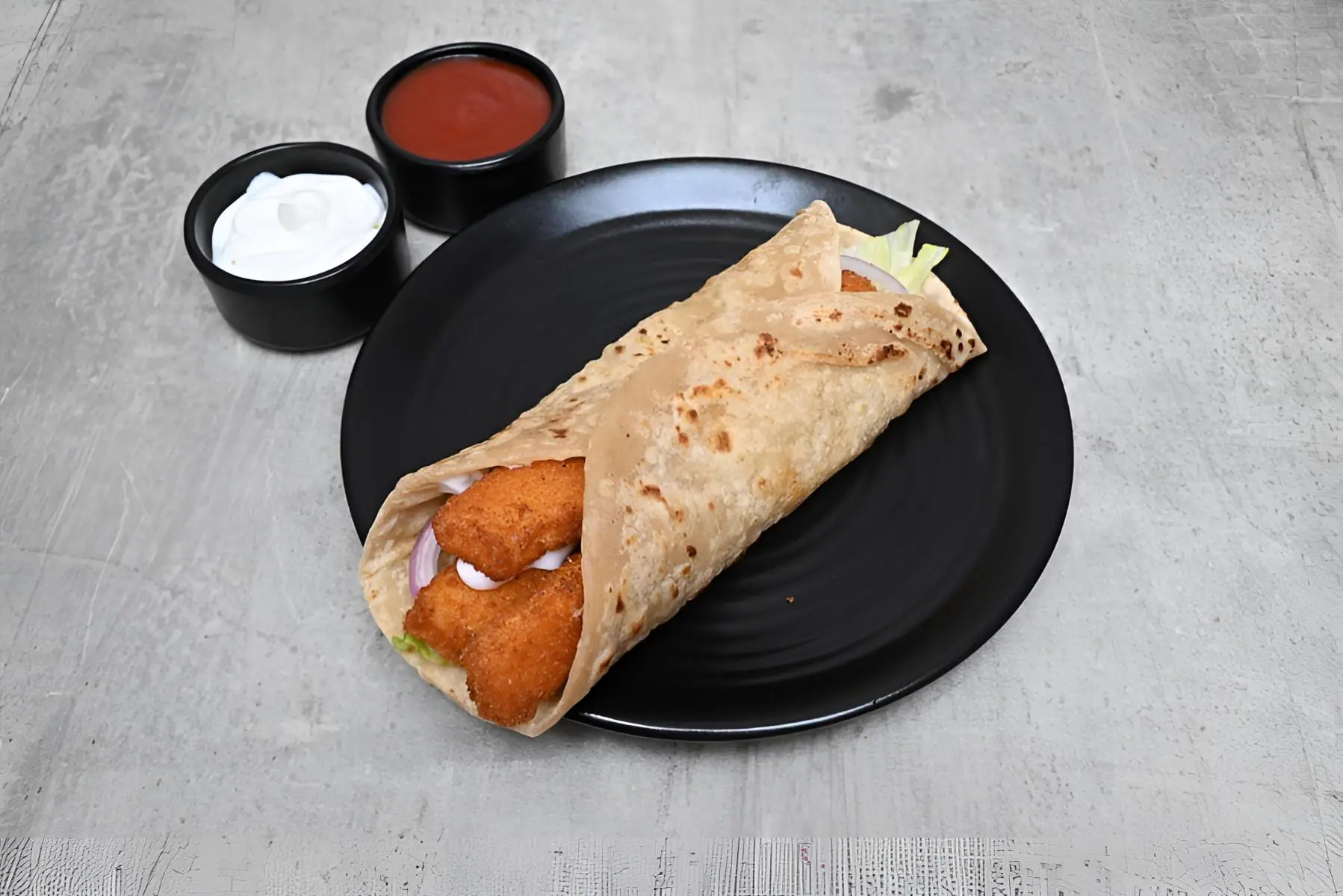 .whole Wheat FISH ROLL