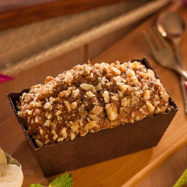Chaayos Banana Walnut Cake Winter Binge Delights By Chaayos Tushar Mangl Easy Banana Cake Sprinkled With Almond Slices Source Pictures Download