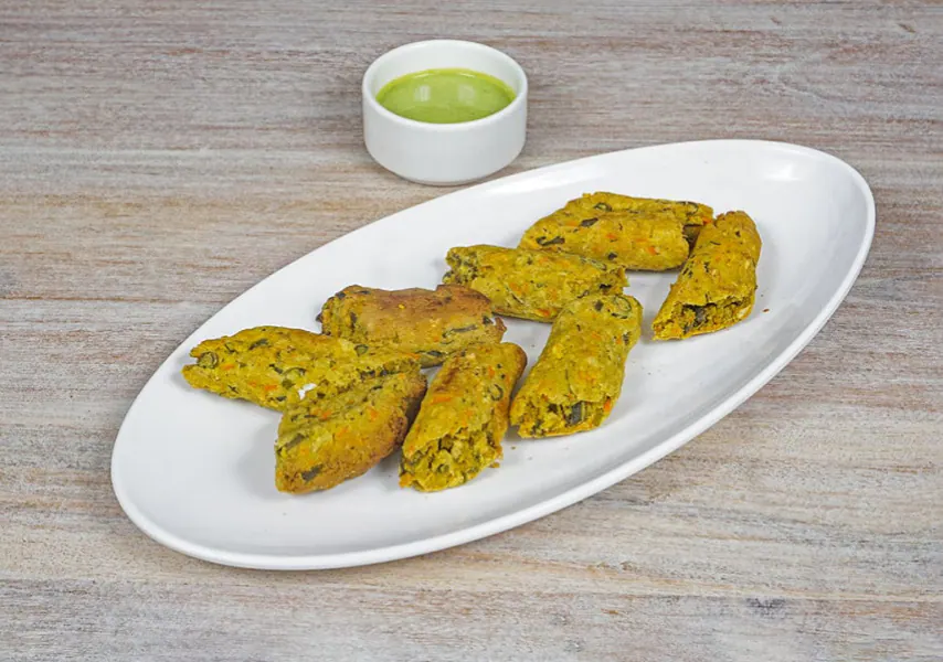 Veg Seekh Kebab (8 Pcs)