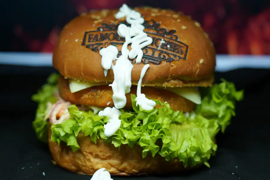 Chicken Tikka Burger