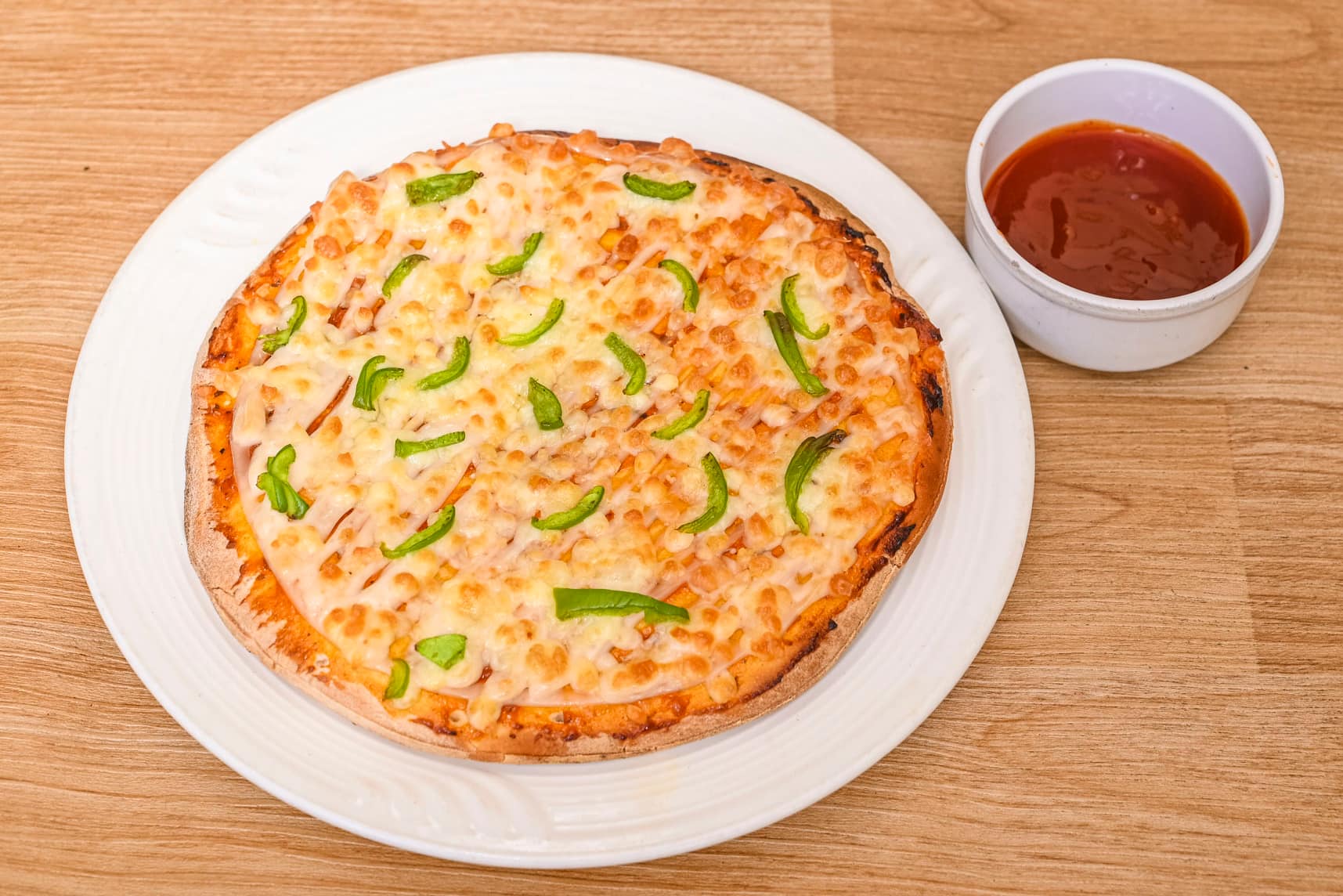 Capsicum Pizza [7inches,Regular]