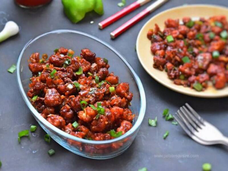 Veg Manchurian Dry