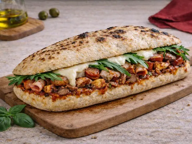 Triple Chicken Wood Fired Sandwich