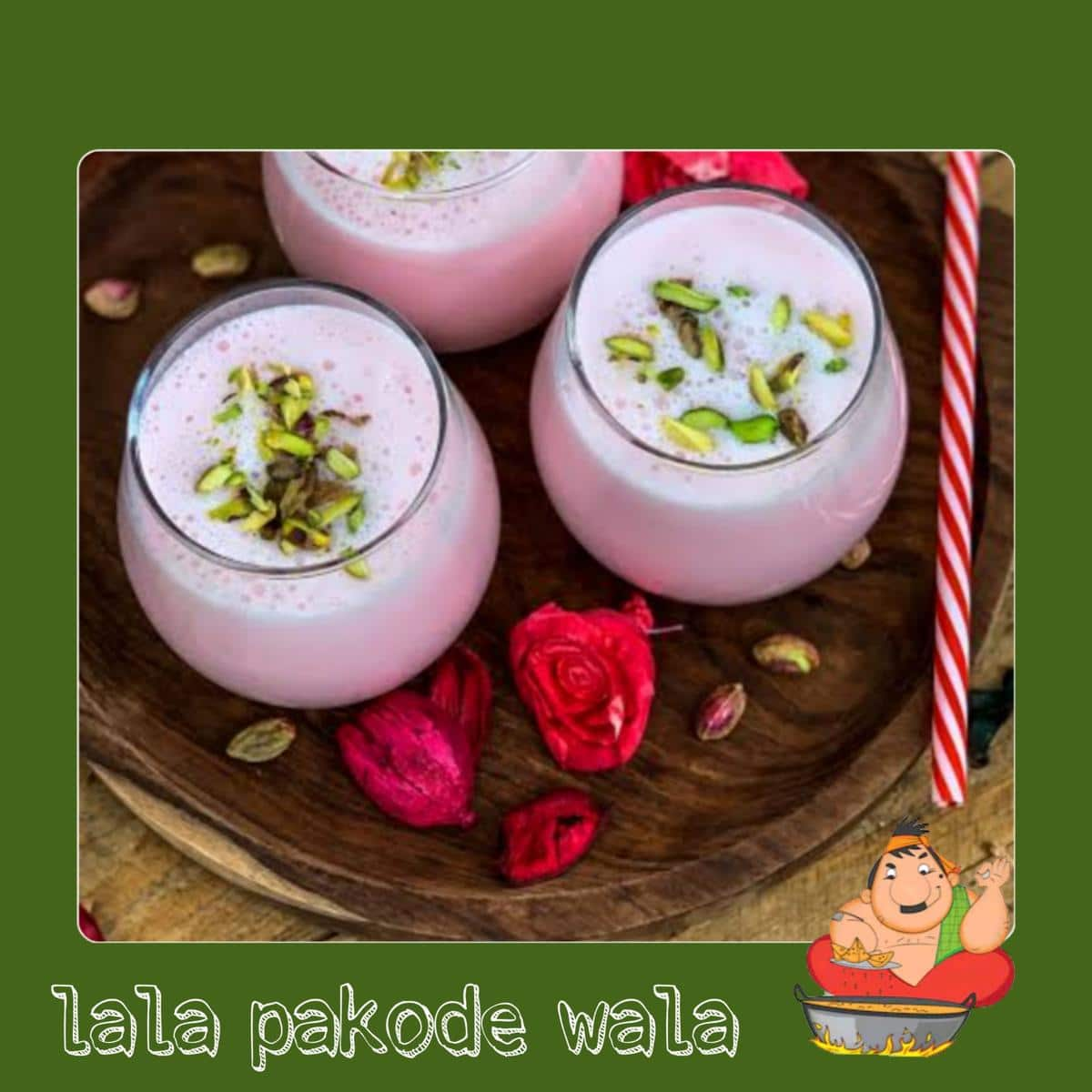 Rose Lassi [500 Ml]