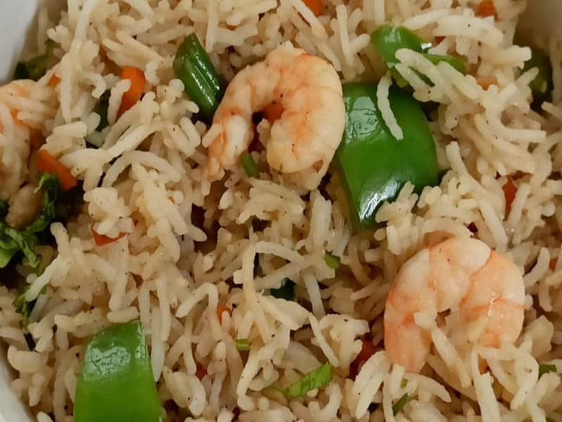 Prawn Triple Fried Rice