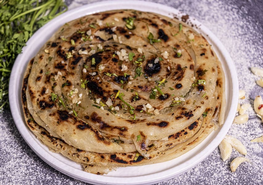 Garlic Laccha Paratha