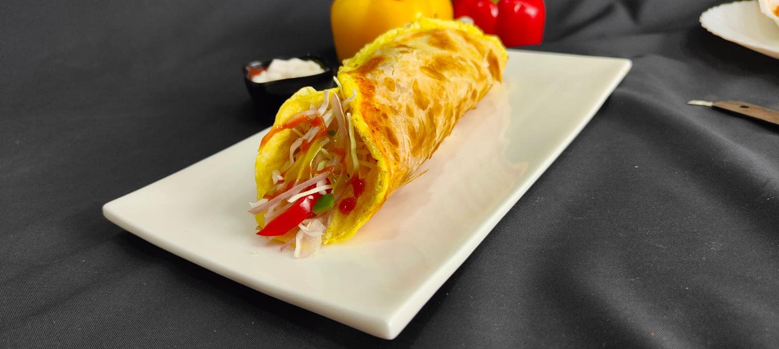 Egg Omelette Roll