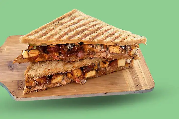Jerk Cottage Cheese Sandwich