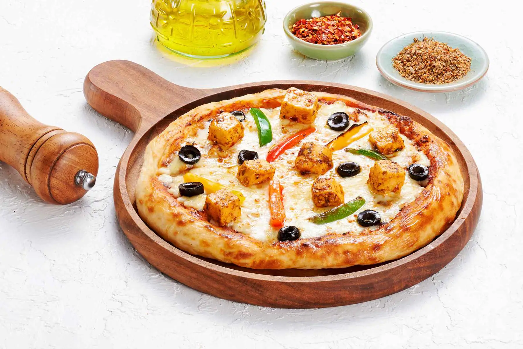 Mexican Paneer Pizza