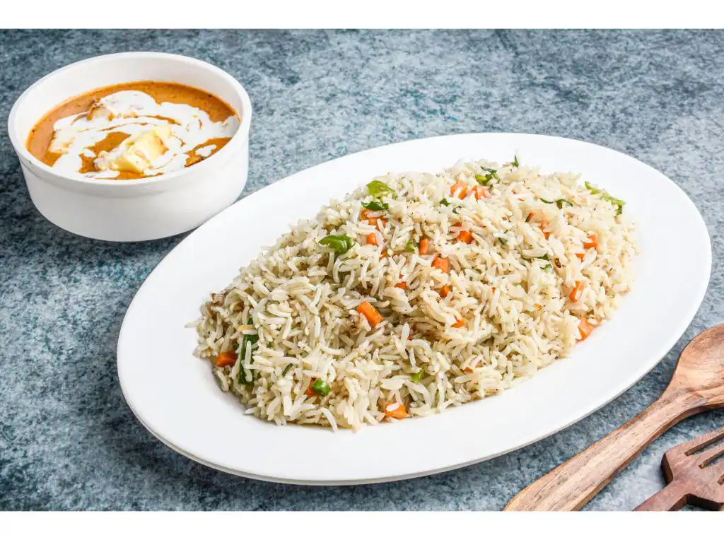 Veg Fried Rice With Paneer Butter Masala Combo